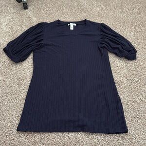 Daily Ritual womens ribbed blouse